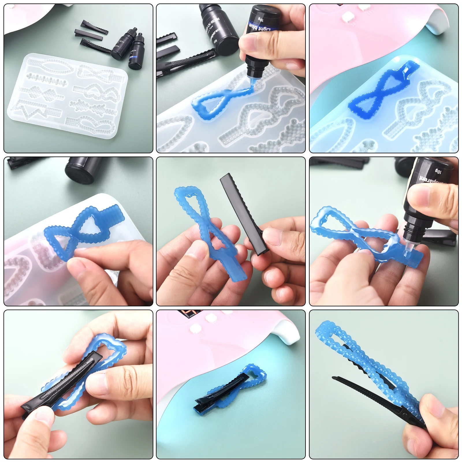 17 Colors UV Resin Glue 10ml E - Resin Art Epoxy ulasan dan harga