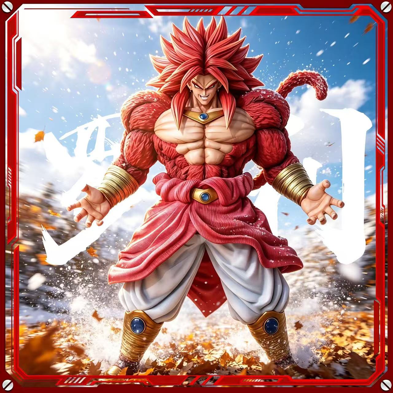 Dragon Ball Z Broly Super Saiy - Resin Art Dragon Ball Z ulasan dan harga
