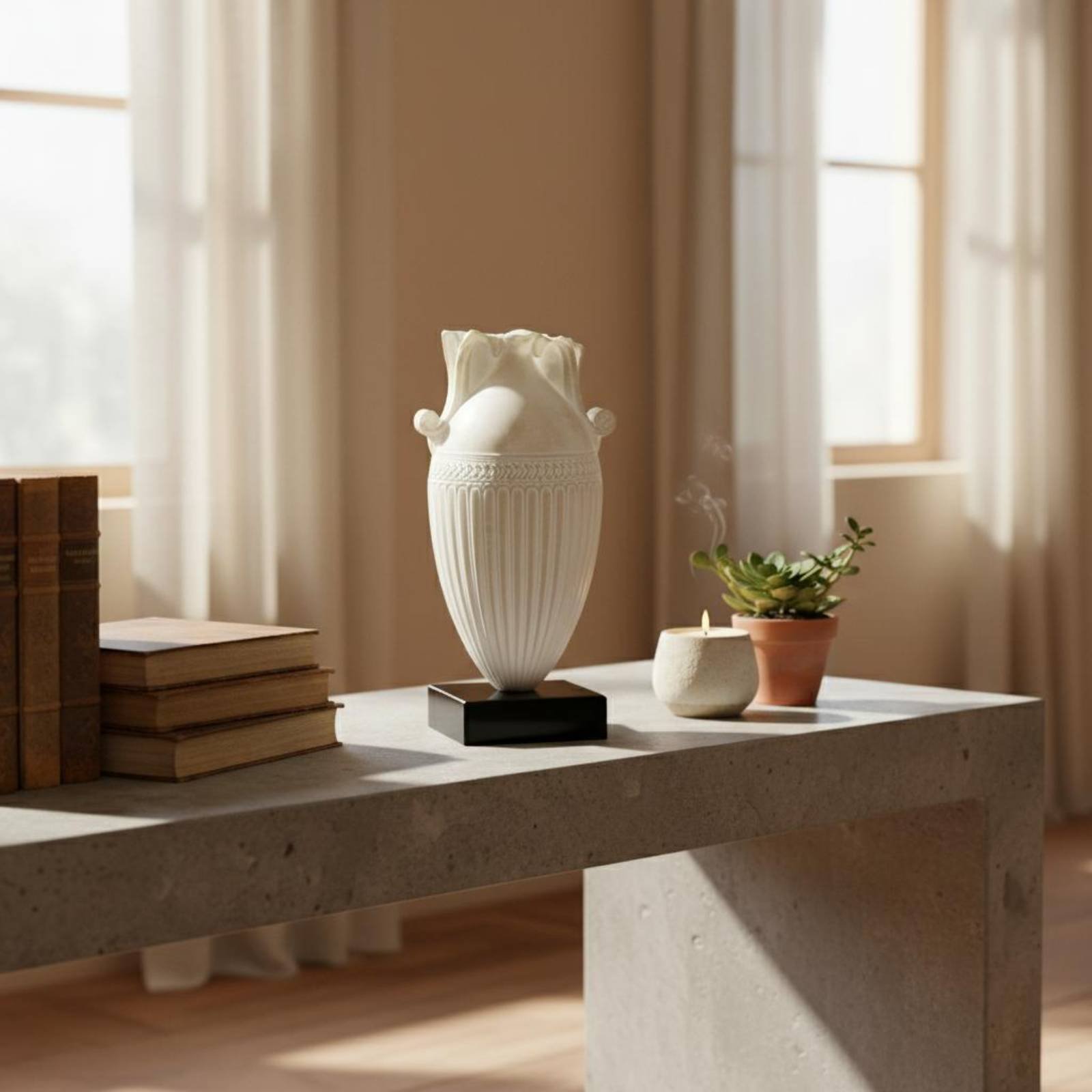 Art Vase Antique Look Japanese - Resin Art Design Ideas ulasan dan harga