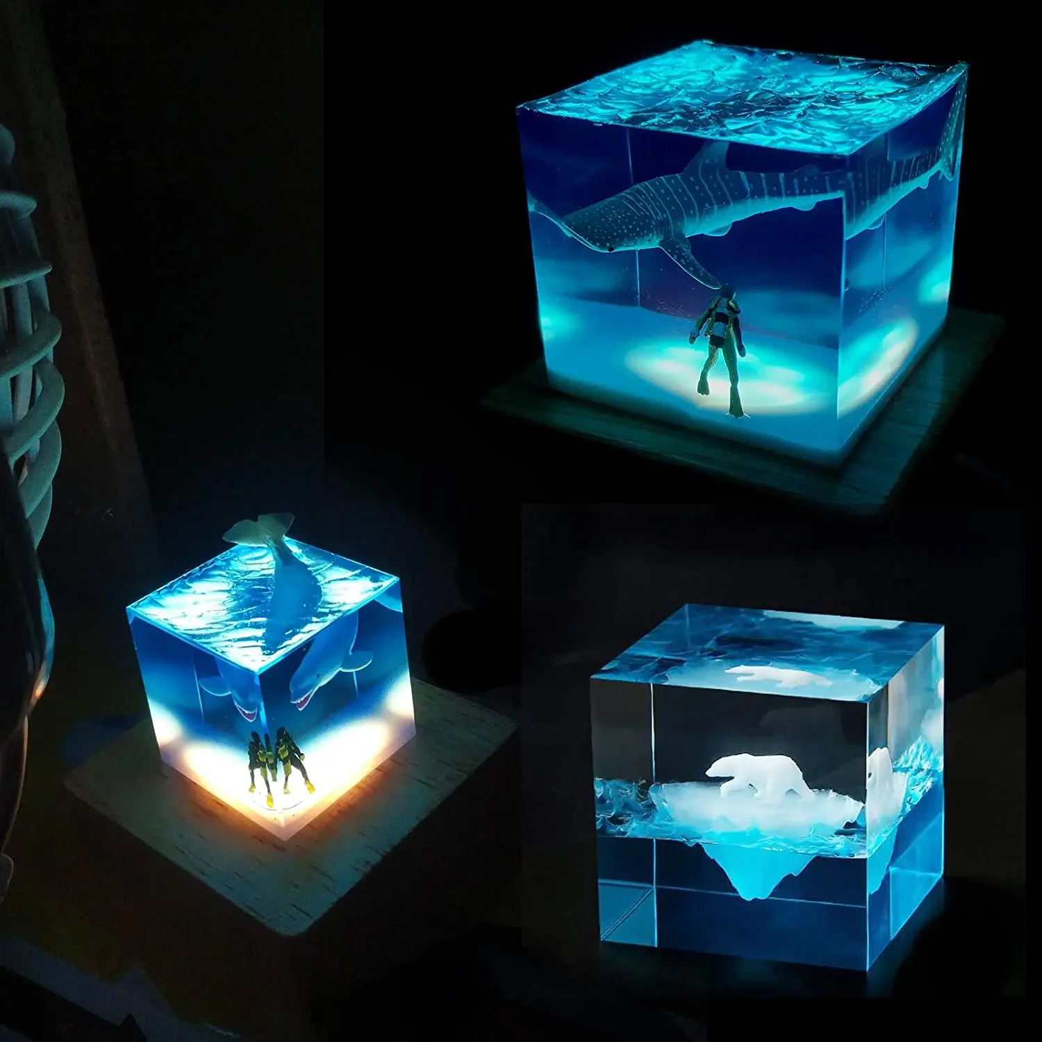 Square Light Resin Mold,led Si - Resin Art Light ulasan dan harga