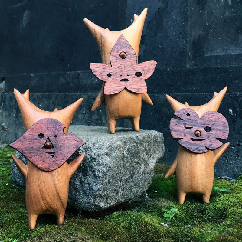 Wooden Korok Statue Resin Hand - Resin Art Zelda ulasan dan harga