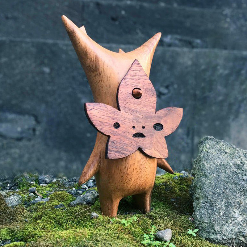 Wooden Korok Statue Resin Hand - Resin Art Zelda ulasan dan harga