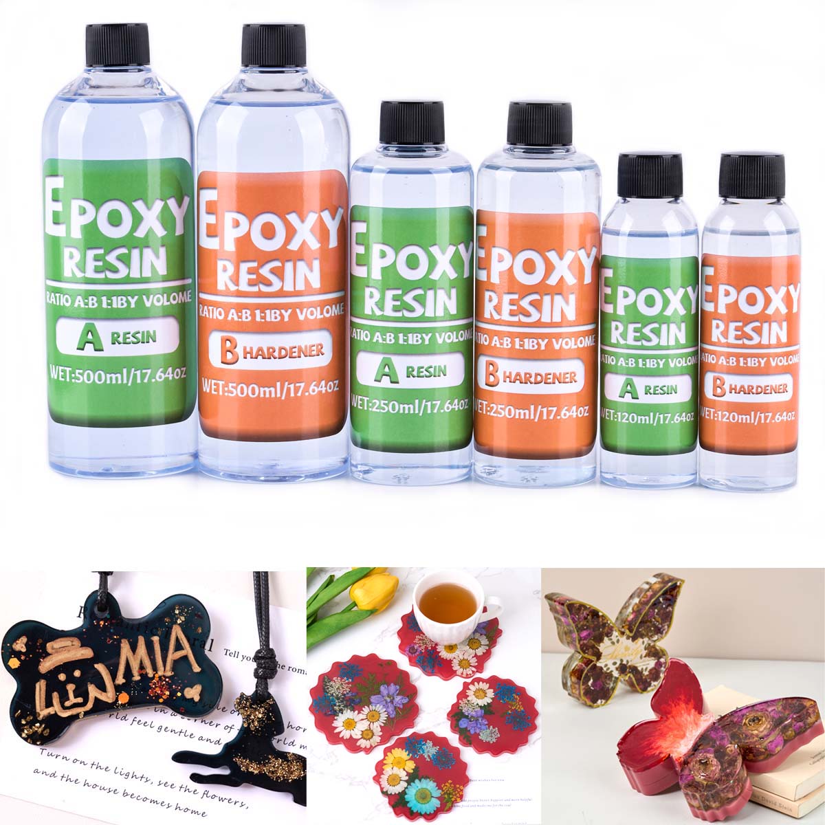 1:1 Ratio Epoxy Resin Kit Anti - Resin Art Epoxy ulasan dan harga