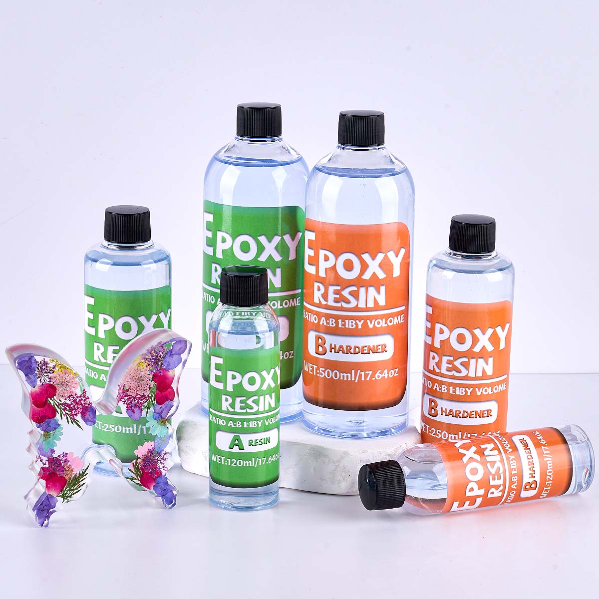 1:1 Ratio Epoxy Resin Kit Anti - Resin Art Epoxy ulasan dan harga