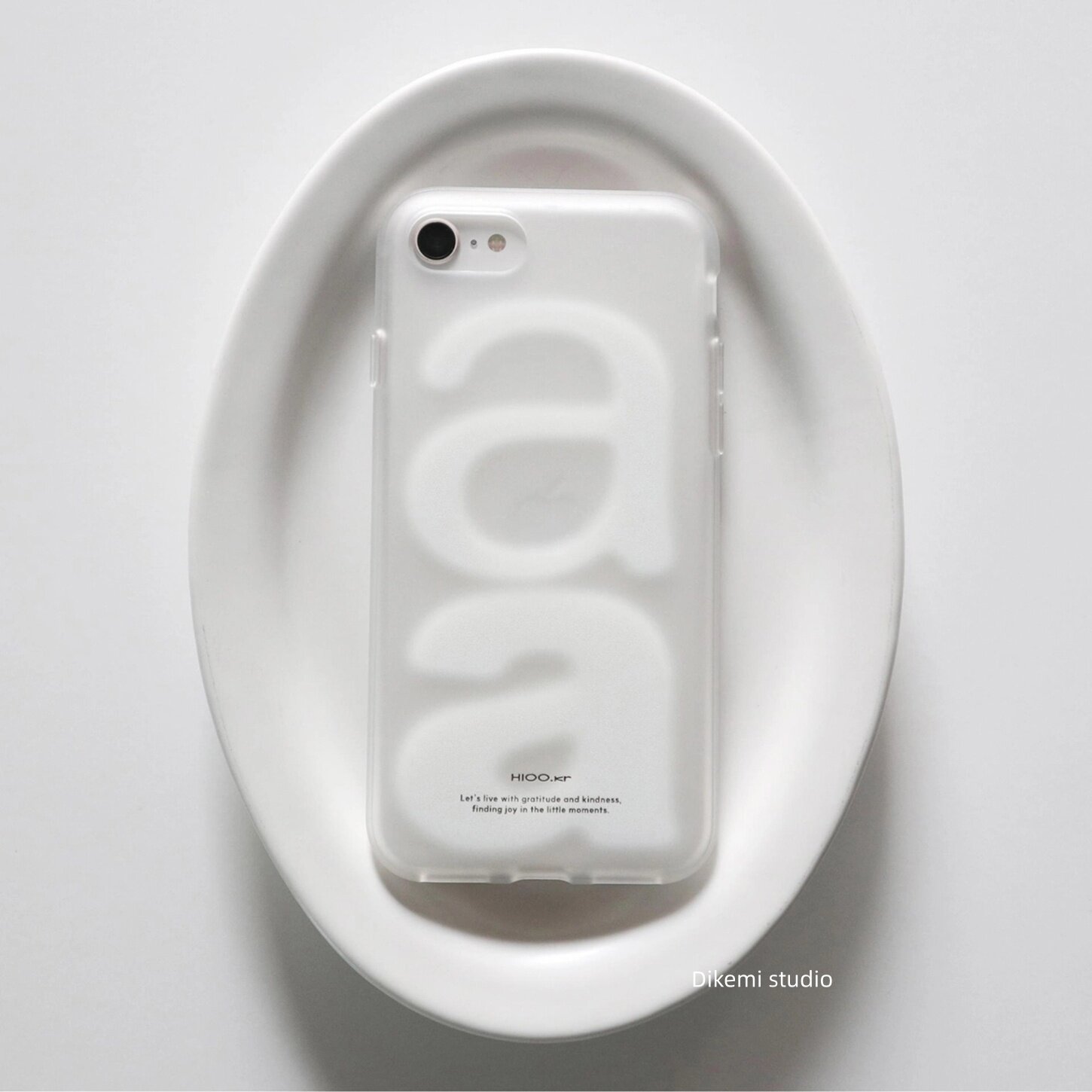 Korean Ins Versatile Simple Le - Resin Art Phone Case ulasan dan harga