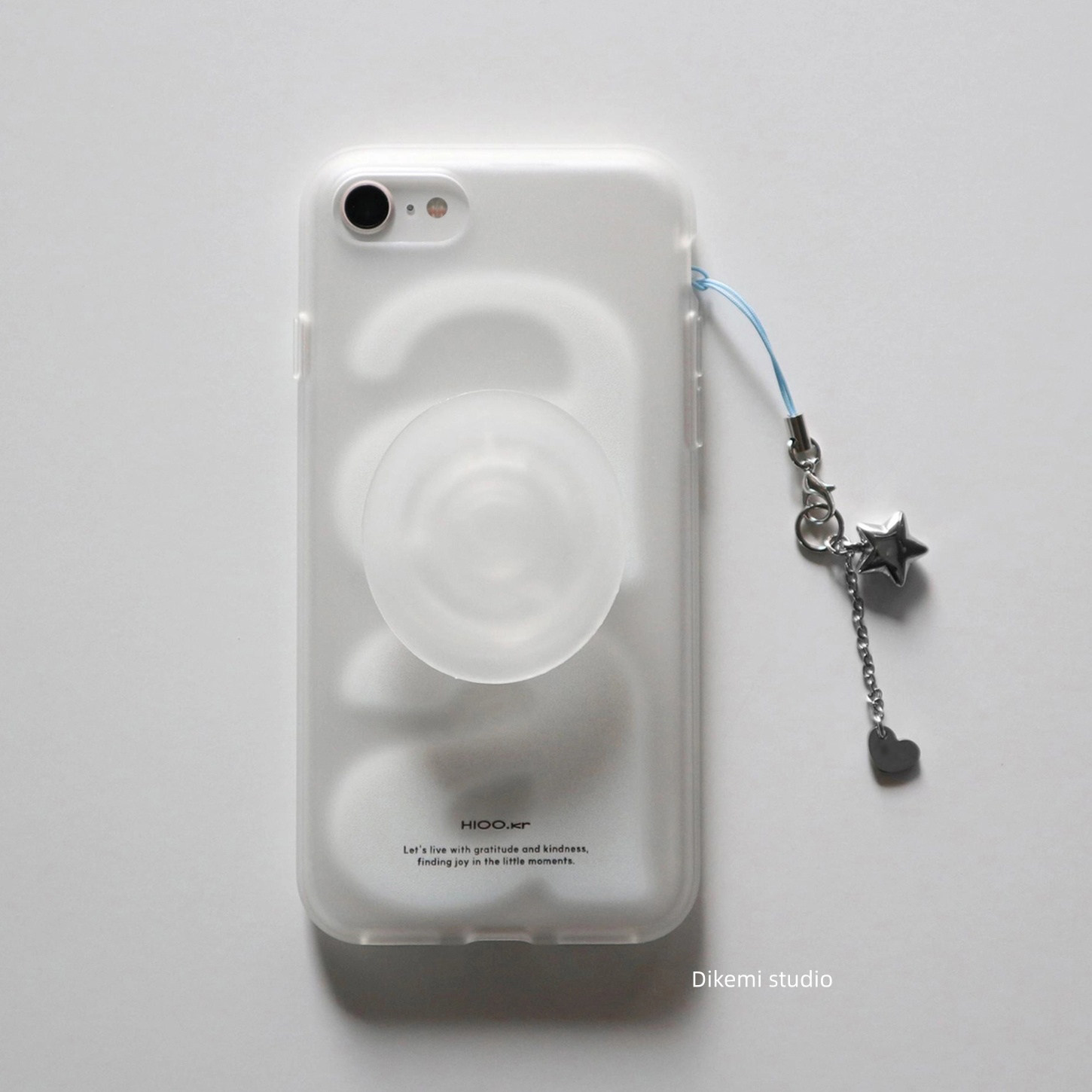 Korean Ins Versatile Simple Le - Resin Art Phone Case ulasan dan harga