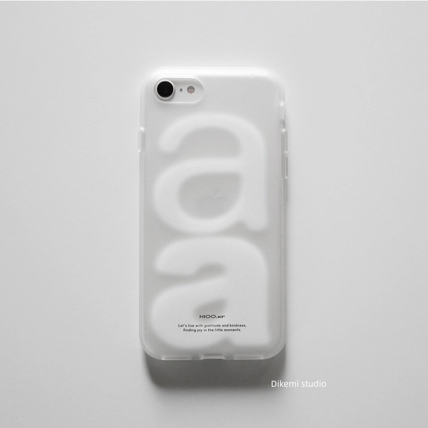 Korean Ins Versatile Simple Le - Resin Art Phone Case ulasan dan harga