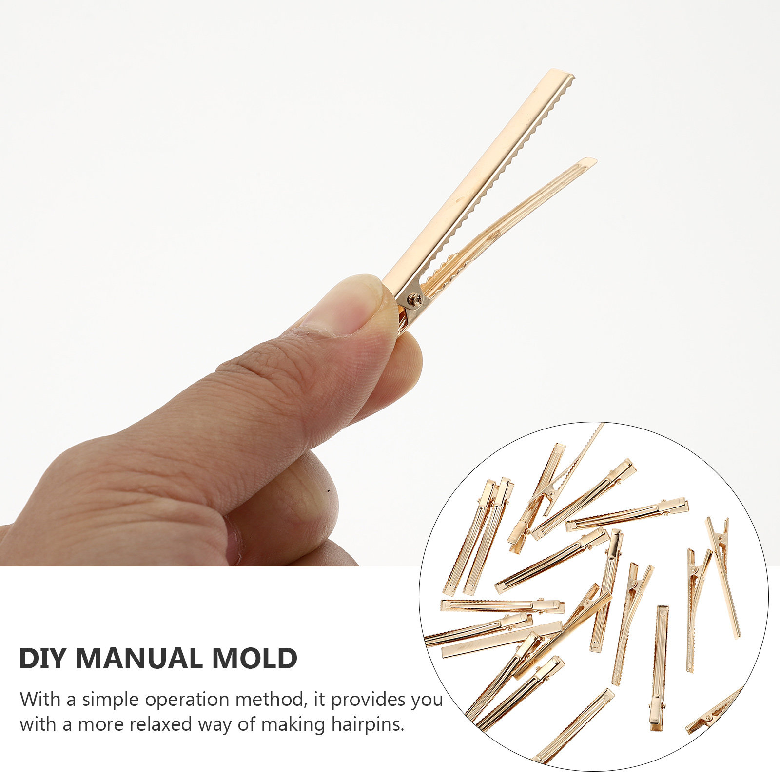 1Set Silicone Hair Clips Mold  - Resin Art Accessories ulasan dan harga