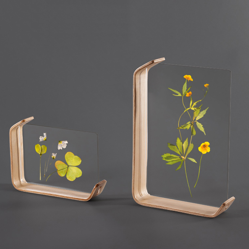 Acrylic Wooden Photo Frame Her - Resin Art Frame ulasan dan harga
