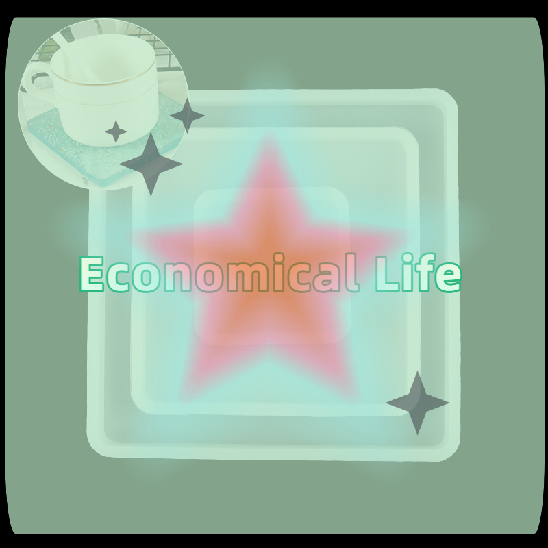 [MOA]Square Silicone Casting E - Coaster Mold Square ulasan dan harga