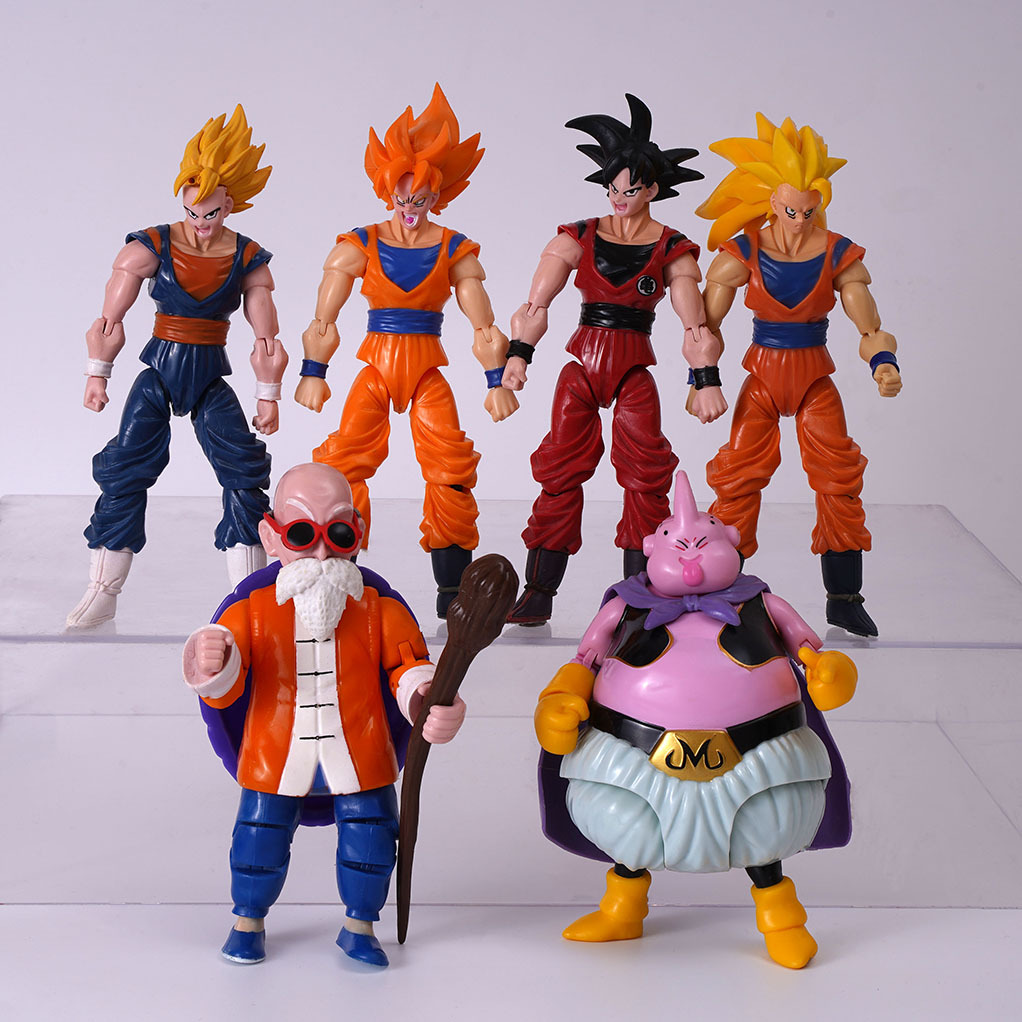 1-14PCS Anime Dragon Ball Z Su - Resin Art Dragon Ball Z ulasan dan harga