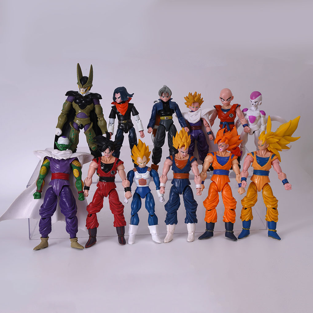 1-14PCS Anime Dragon Ball Z Su - Resin Art Dragon Ball Z ulasan dan harga