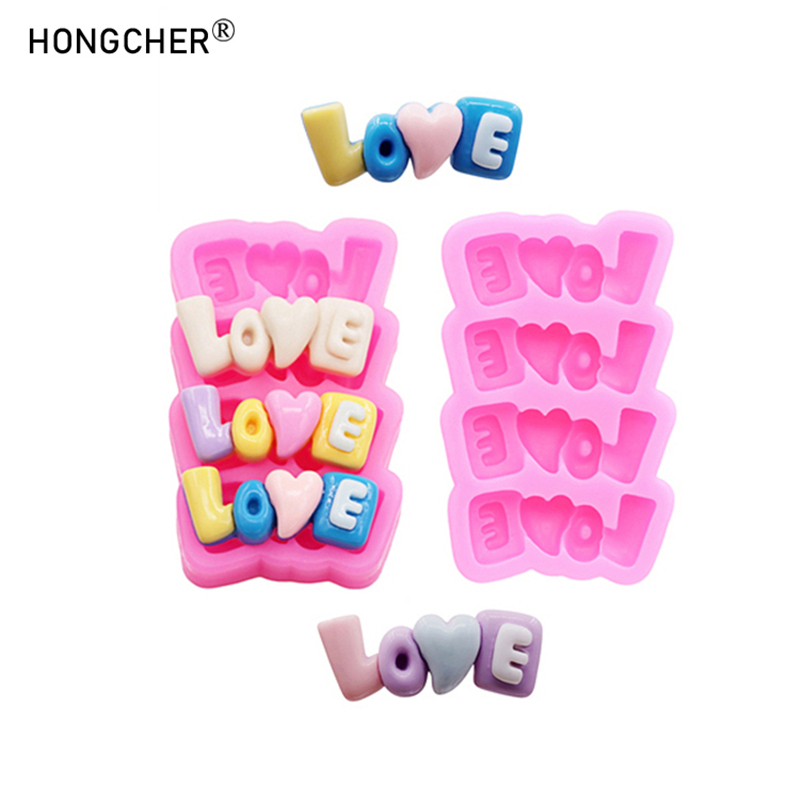 LOVE Letters Silicone Mold DIY - Resin Art Phone Case ulasan dan harga