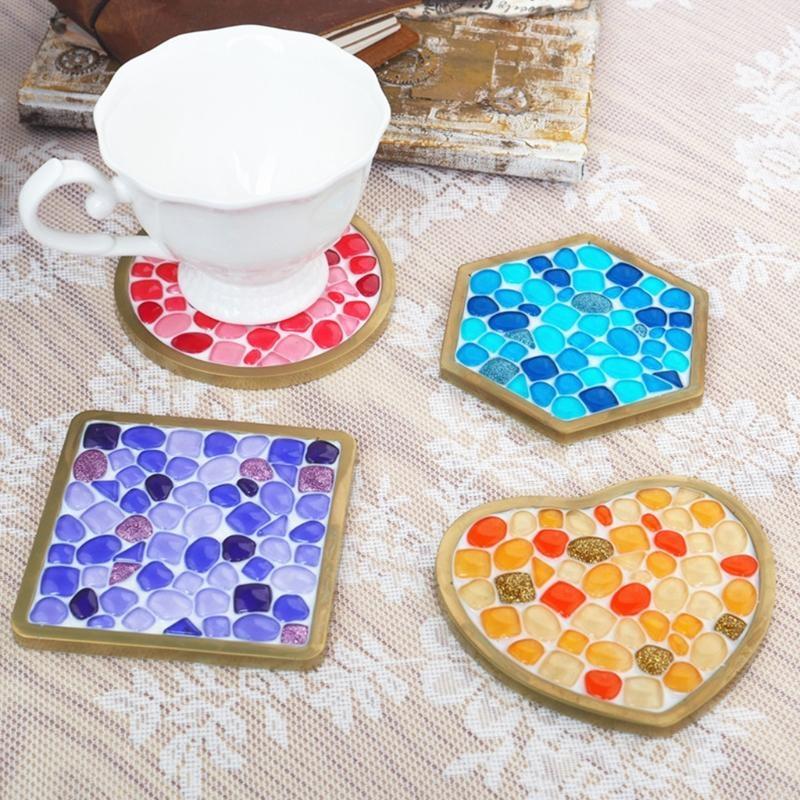 Resin Silicone Molds Square Ep - Coaster Mold Square ulasan dan harga