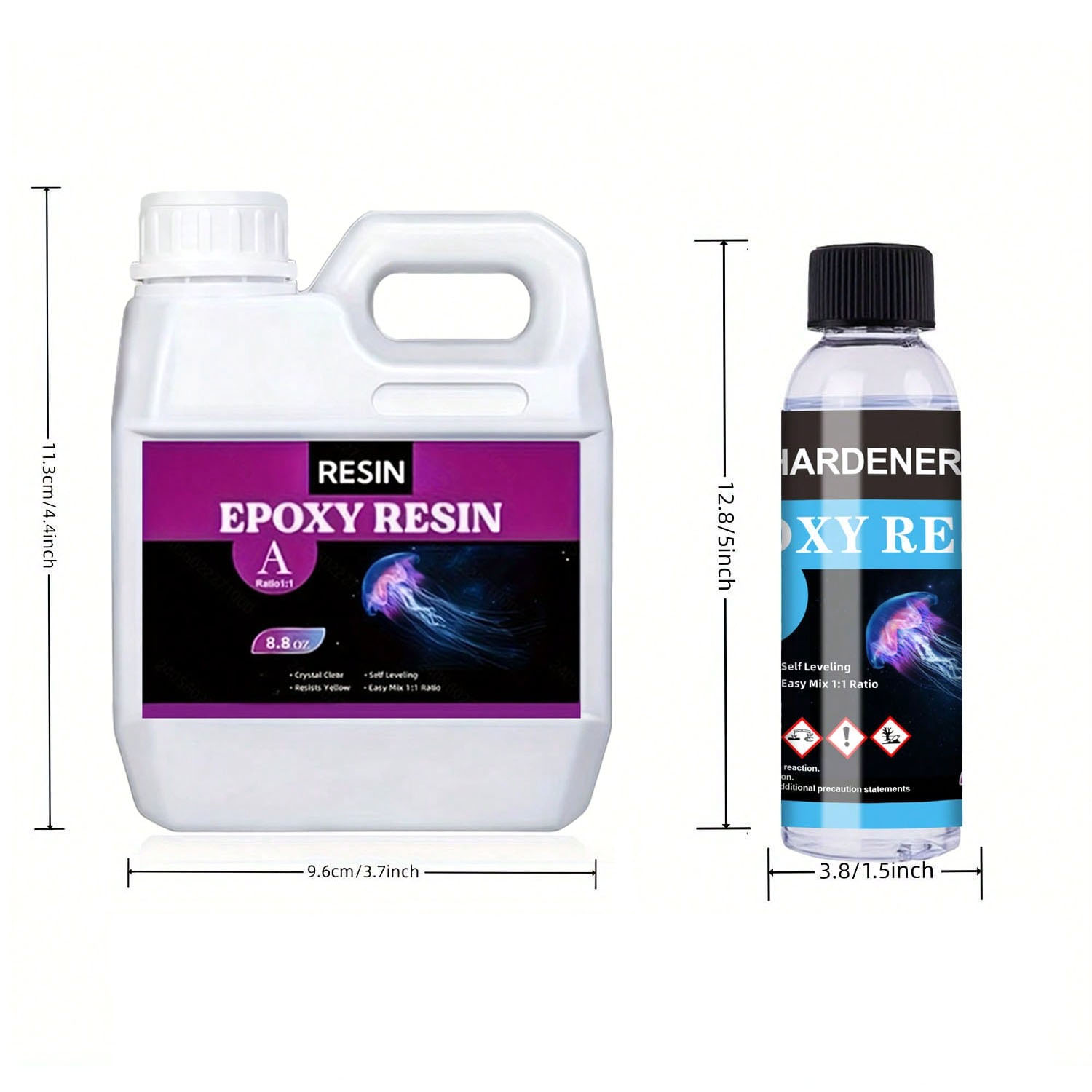 125ml/250ml Crystal Clear Cast - Resin Art Epoxy ulasan dan harga