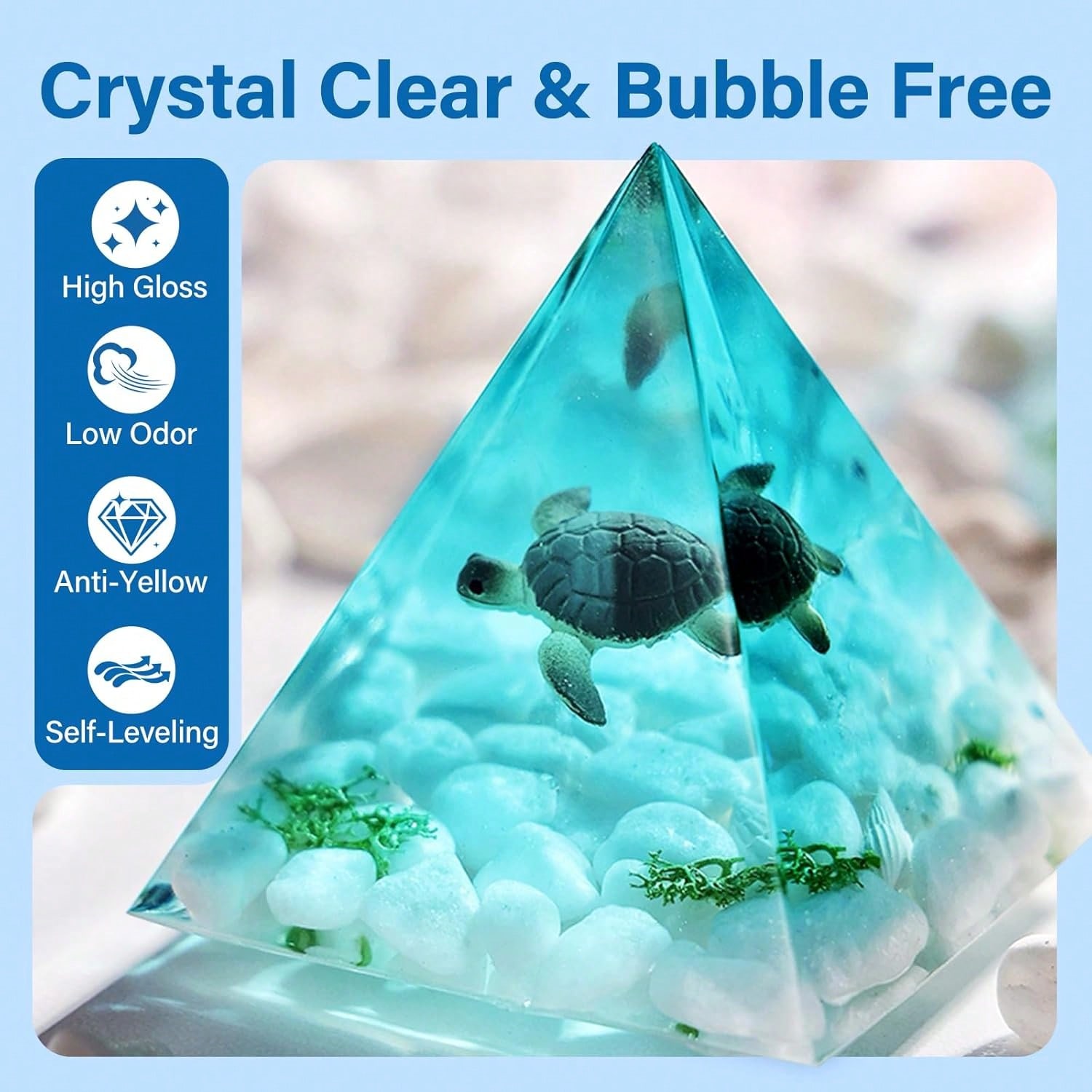 125ml/250ml Crystal Clear Cast - Resin Art Epoxy ulasan dan harga