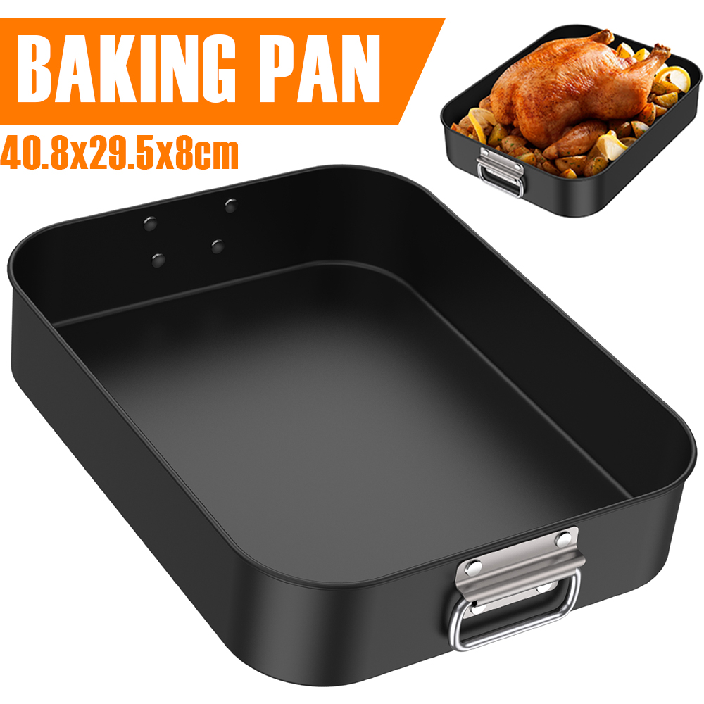 Deep Baking Pan Rectangle Carb - Tray Mold Rectangle ulasan dan harga