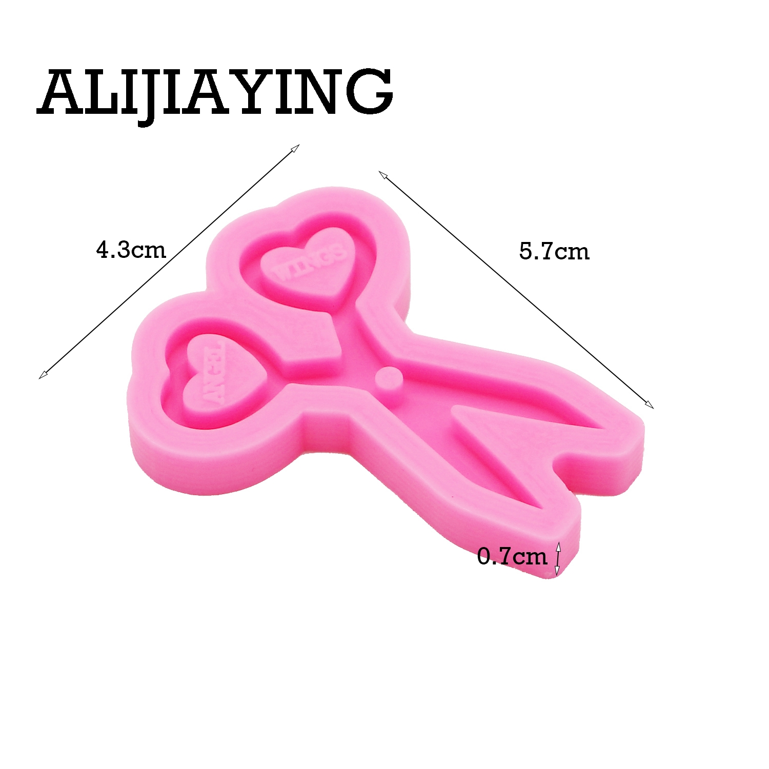 DY0263 Smooth art design mini  - Resin Art Design Keychain ulasan dan harga