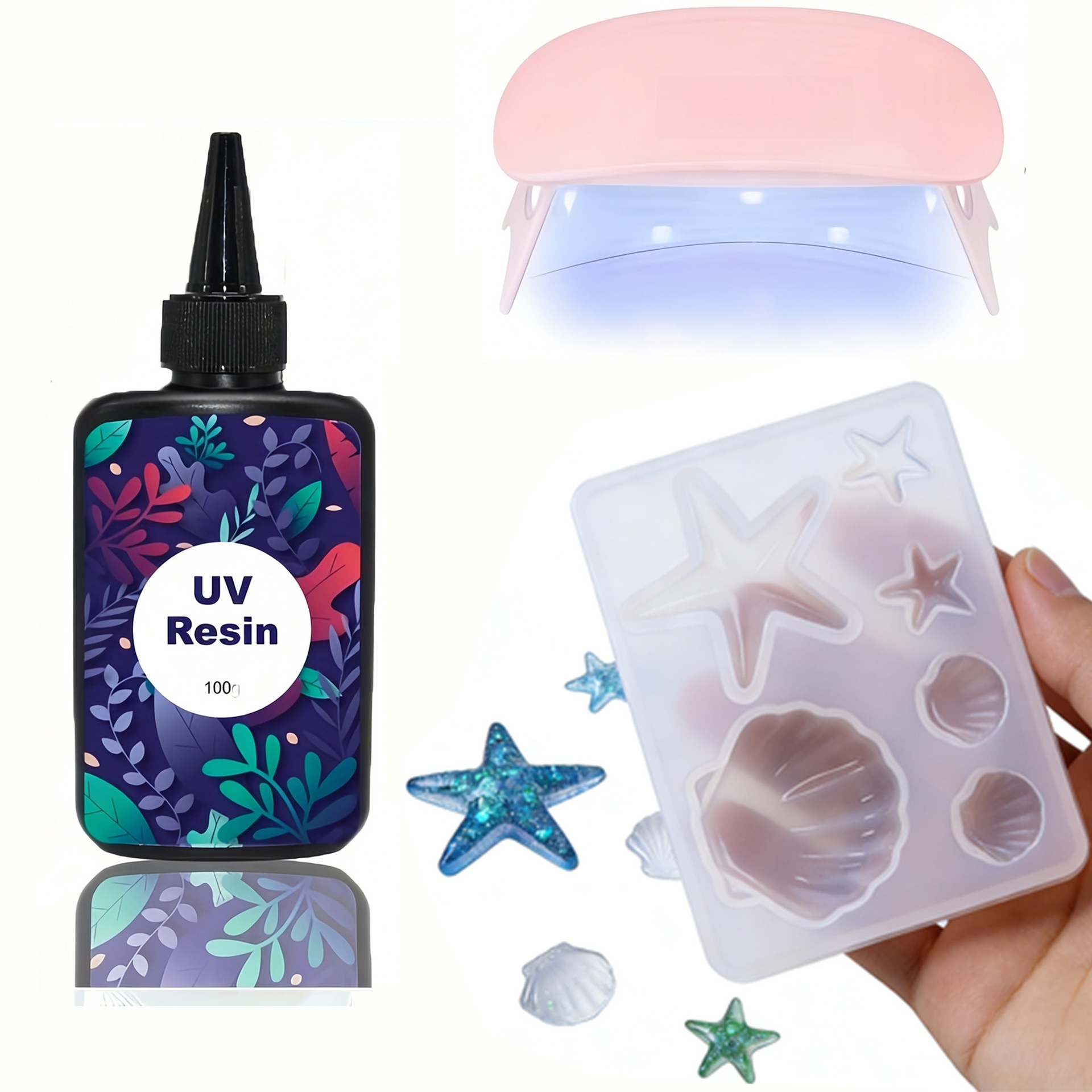 DIY Ocean Theme Crystal Epoxy  - Resin Art Epoxy ulasan dan harga