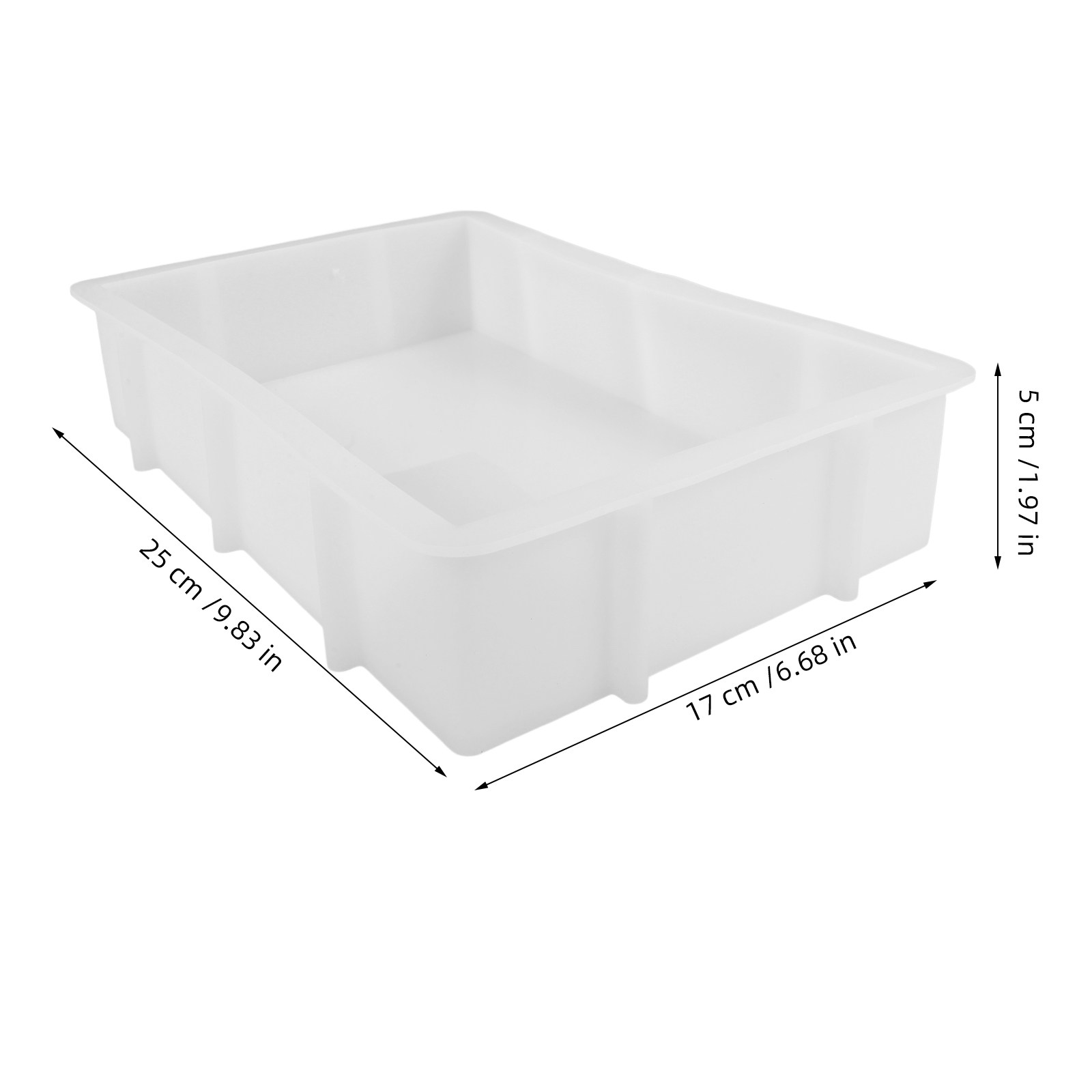 Large Rectangle Resin Silicone - Tray Mold Rectangle ulasan dan harga
