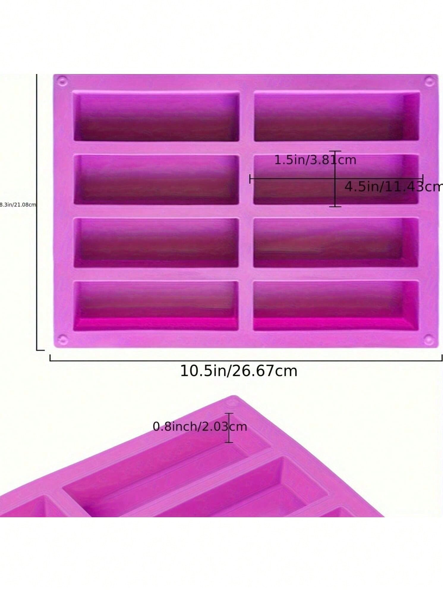 1pc Silicone Granola Bar Mold, - Tray Mold Rectangle ulasan dan harga