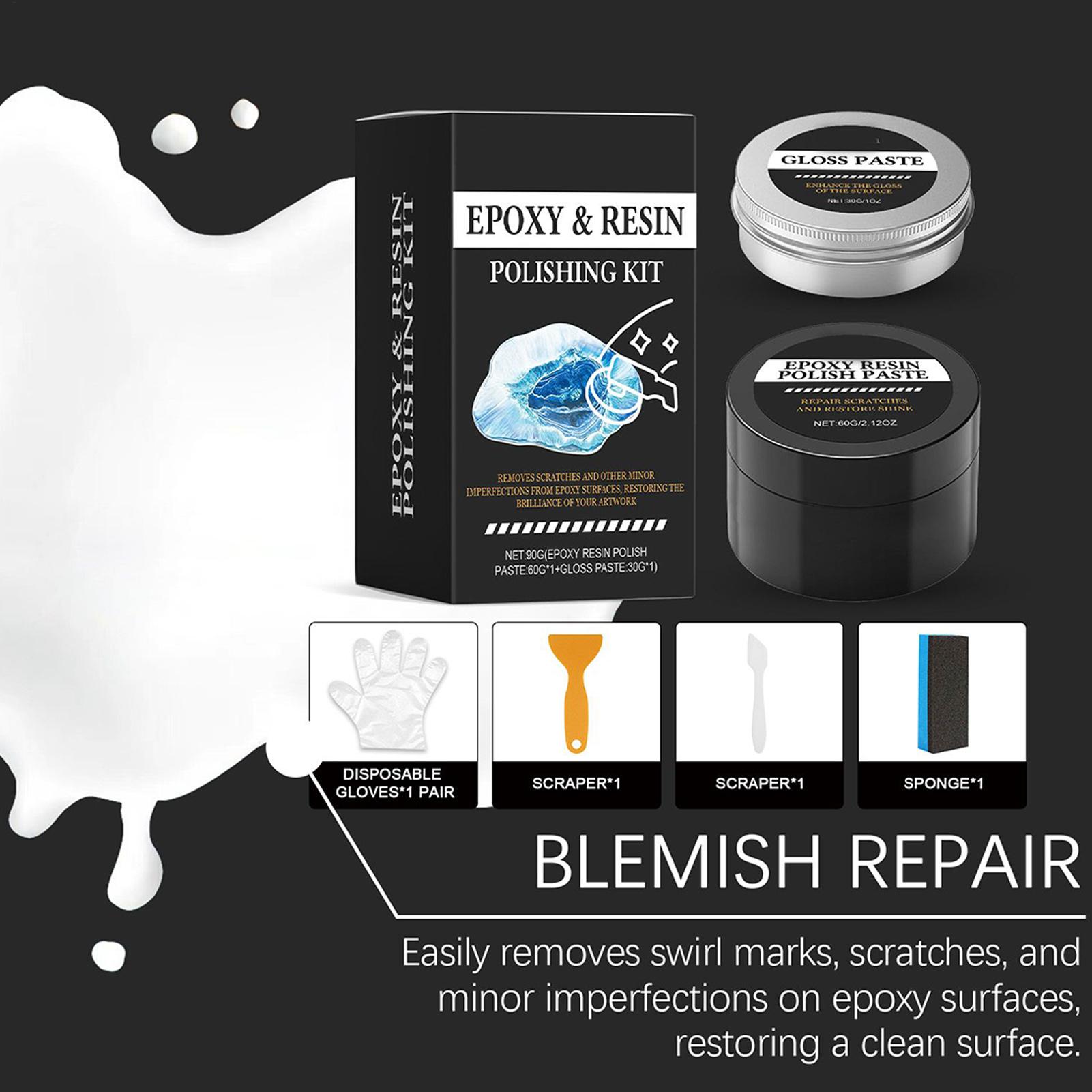 Epoxy Resin Polishing Kit - Cr - Resin Art Epoxy ulasan dan harga