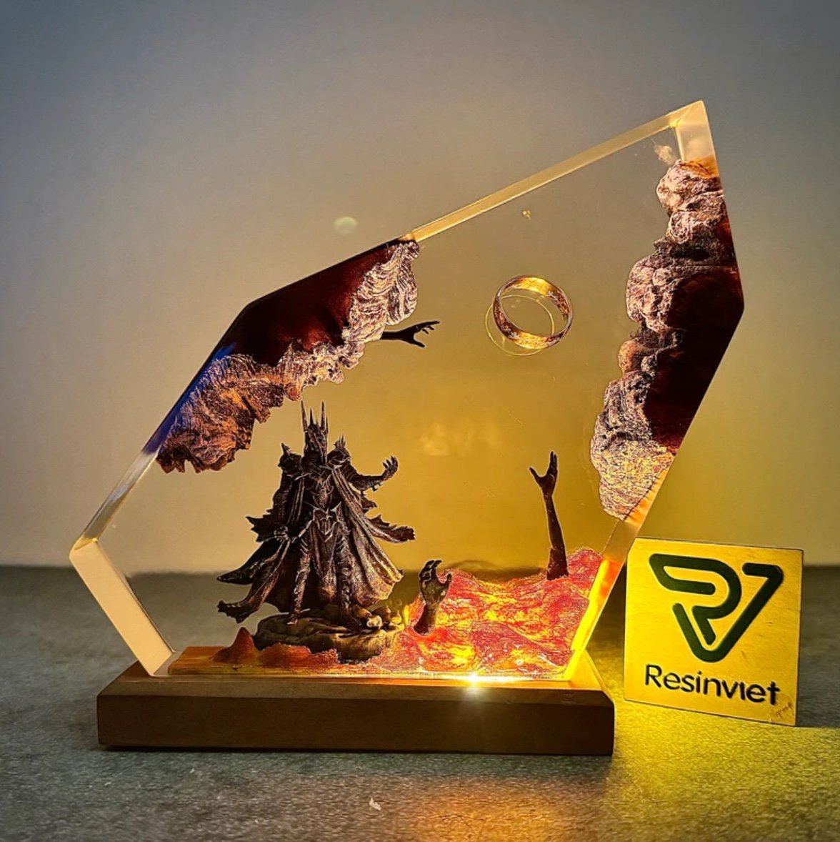 2026 New Demon Realm Organism  - Resin Art Light ulasan dan harga