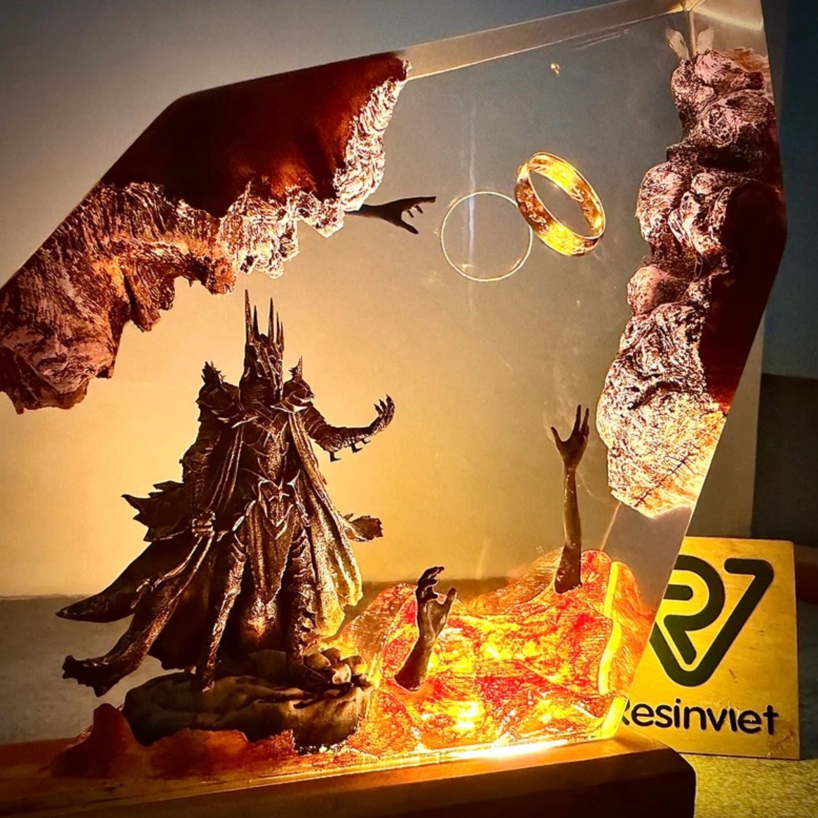 2026 New Demon Realm Organism  - Resin Art Light ulasan dan harga