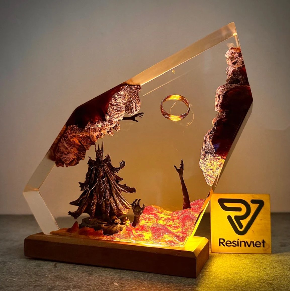 2026 New Demon Realm Organism  - Resin Art Light ulasan dan harga