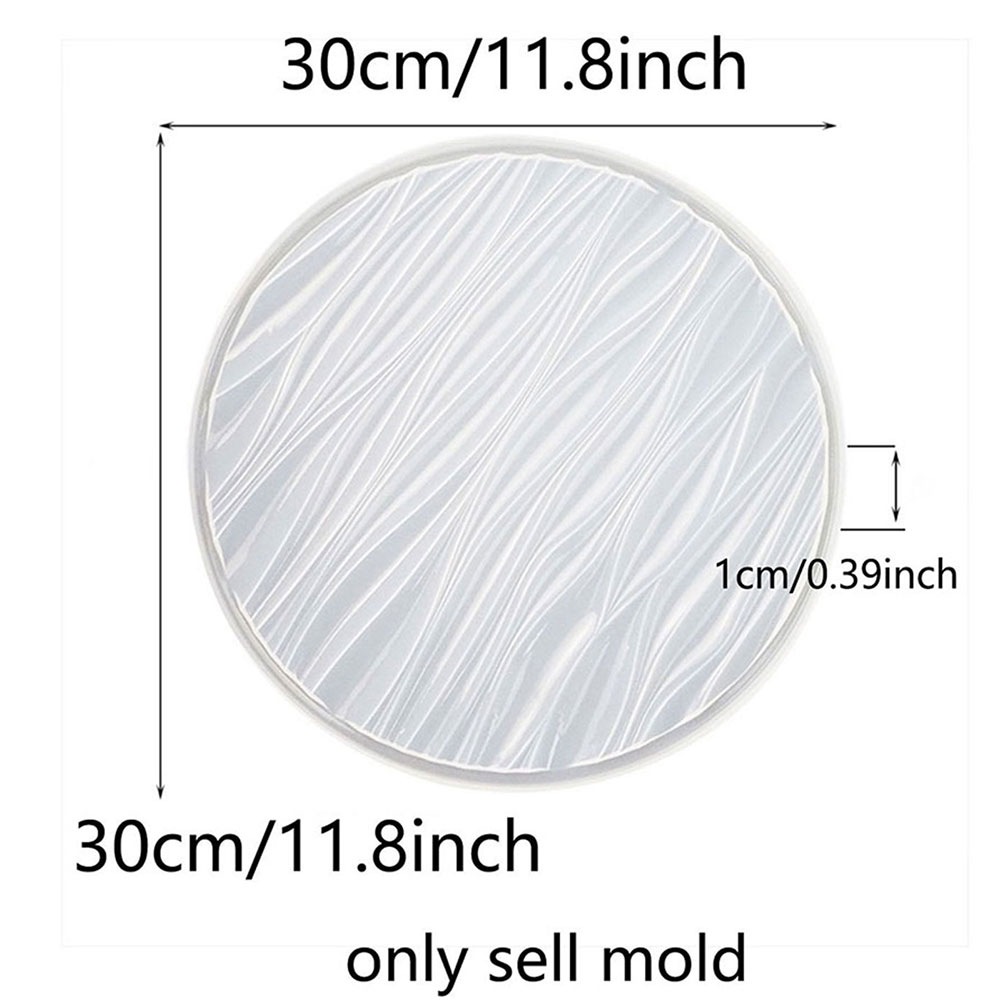 Large Round Tray Silicone Mold - Resin Art Epoxy ulasan dan harga