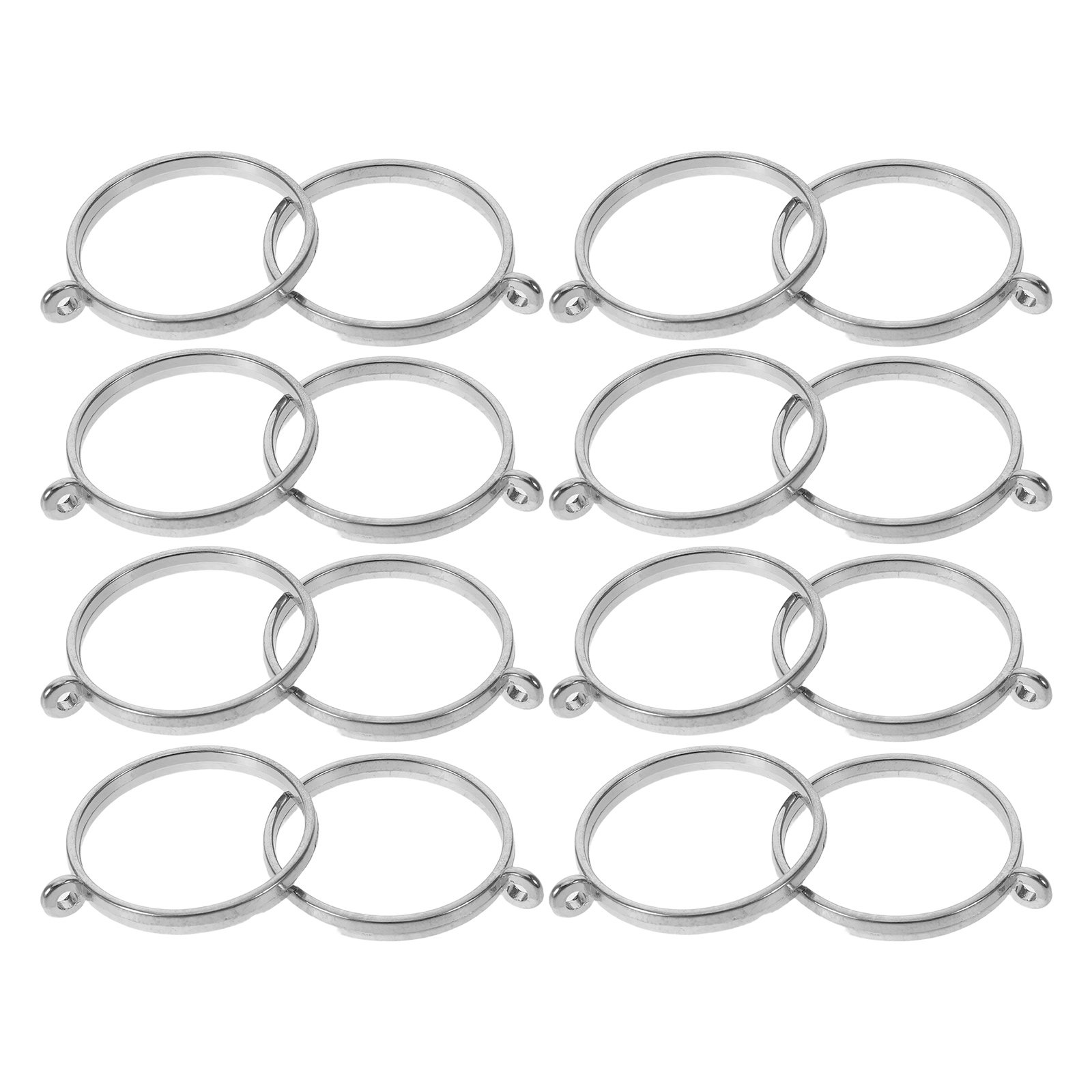 50Pcs Alloy Hollow Round Bezel - Bezels Pendant Resin ulasan dan harga