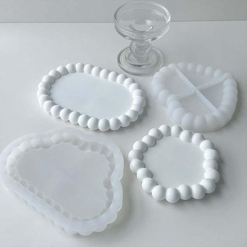 DIY Geometric Cloud Oval Form  - Resin Art Tray ulasan dan harga