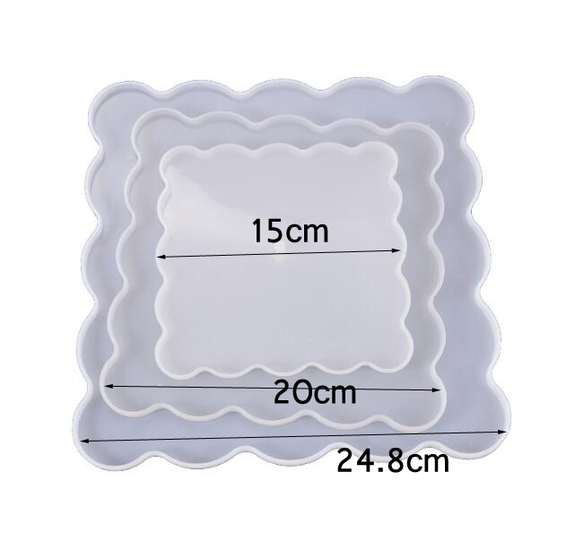 Big Tray Silicone Mold Sweet H - Coaster Mold Square ulasan dan harga