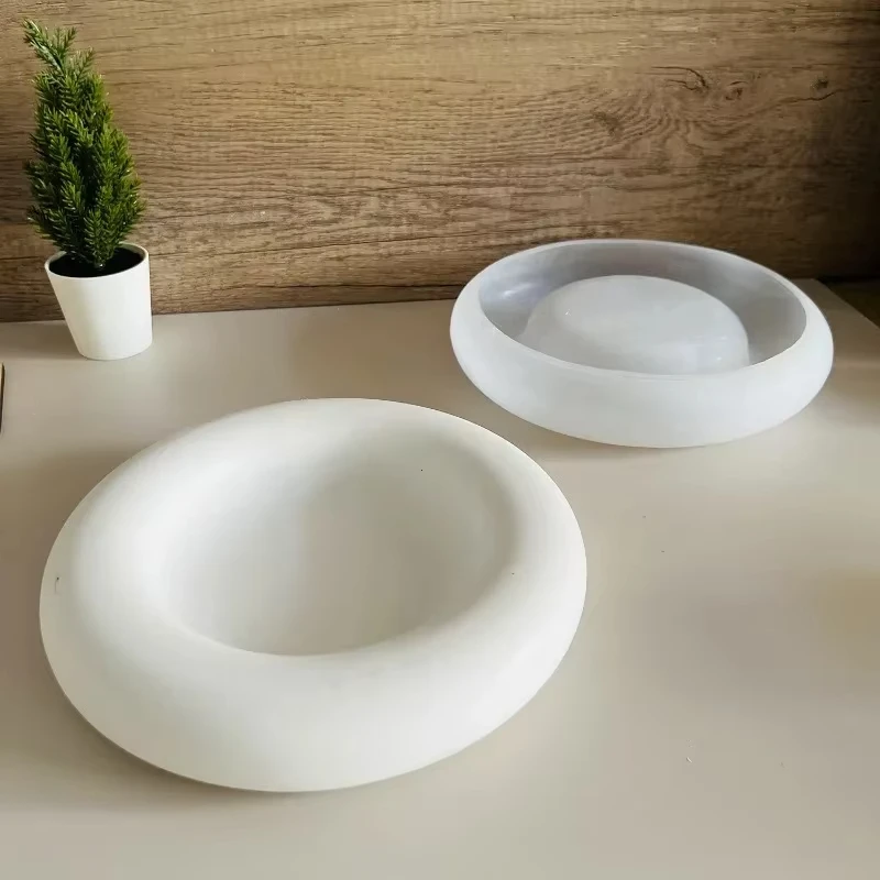 Big Round Tray Cement Silicone - Tray Mold Rectangle ulasan dan harga