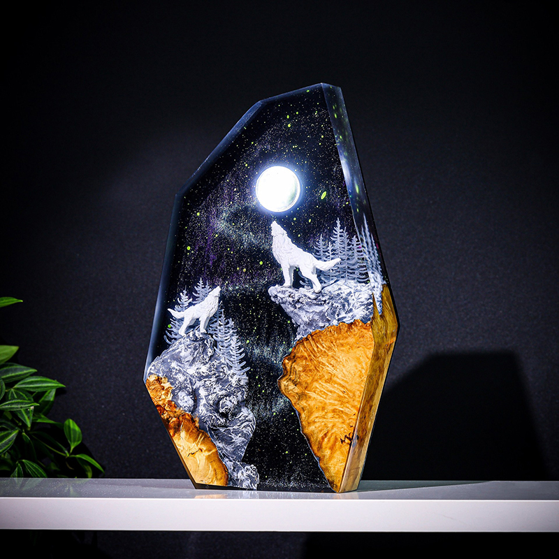 Nature Animals Figure Organism - Resin Art Light ulasan dan harga