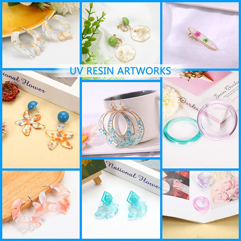 1 piece of 100G upgraded UV re - Resin Art Epoxy ulasan dan harga