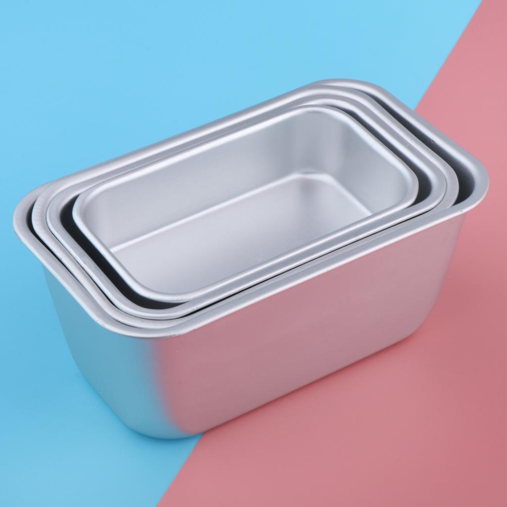 Rectangle Loaf Pan Aluminum Al - Tray Mold Rectangle ulasan dan harga