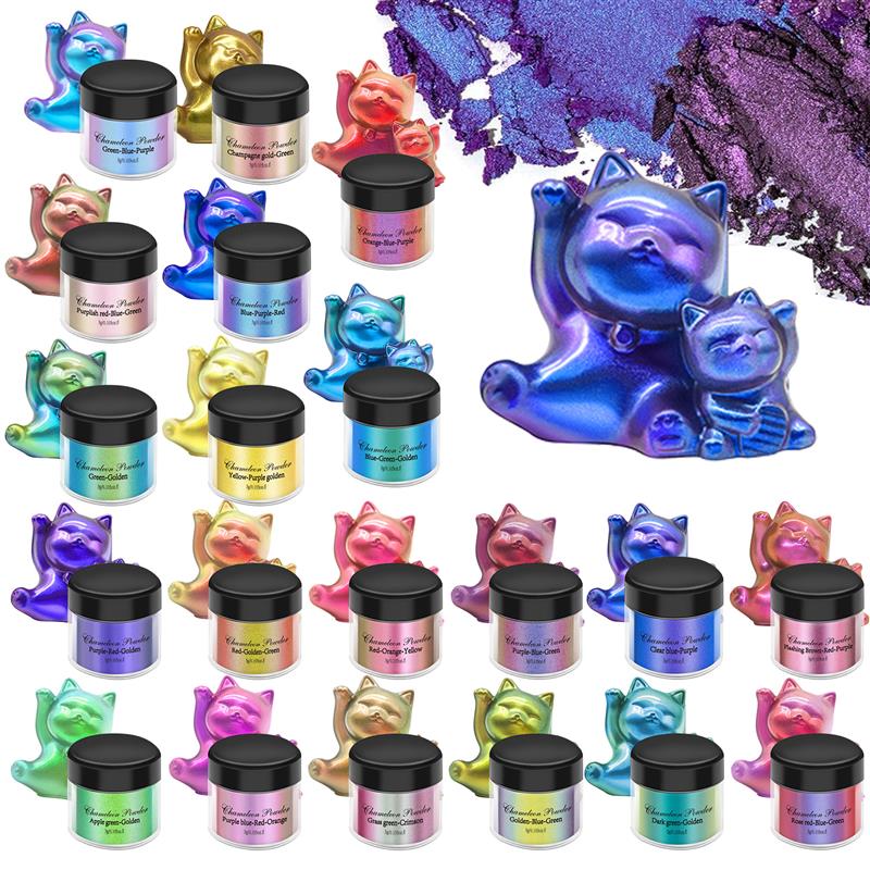3g Mirror Chameleons Resin Pig - Glitter Powder Resin ulasan dan harga