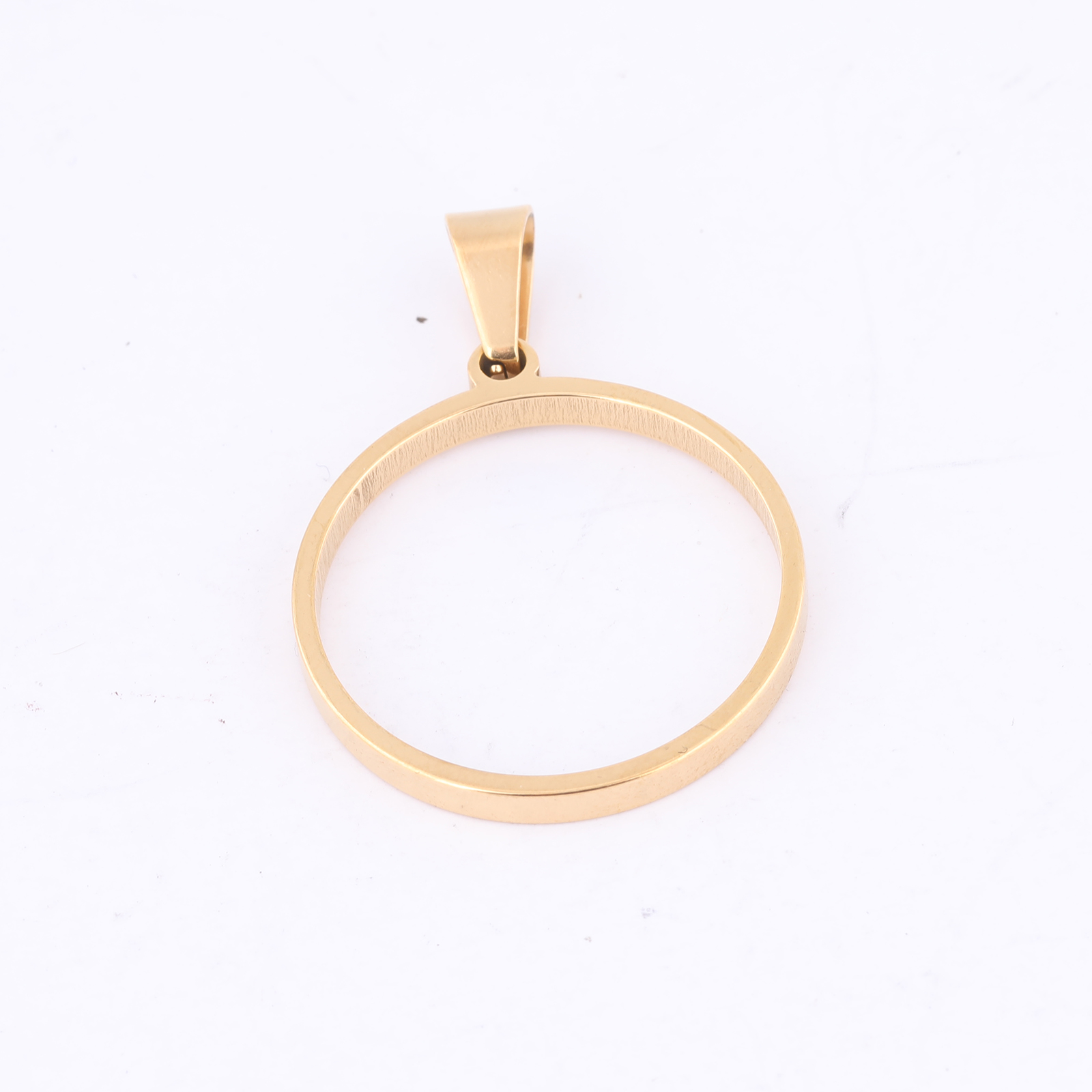 10pcs 25mm Round Open Bezel Ch - Bezels Pendant Resin ulasan dan harga