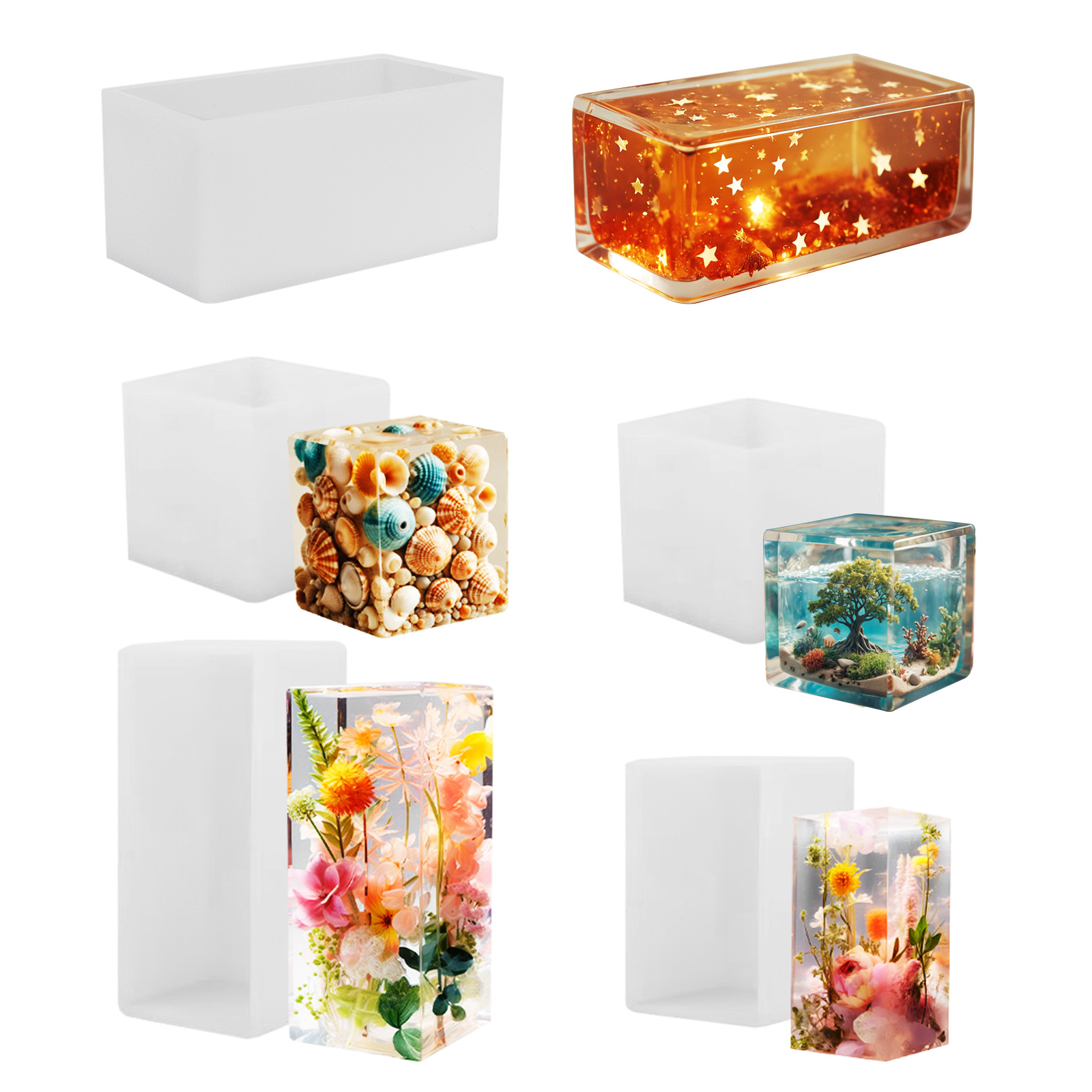 Epoxy Casting Mold Silicone Mo - Resin Art Epoxy ulasan dan harga