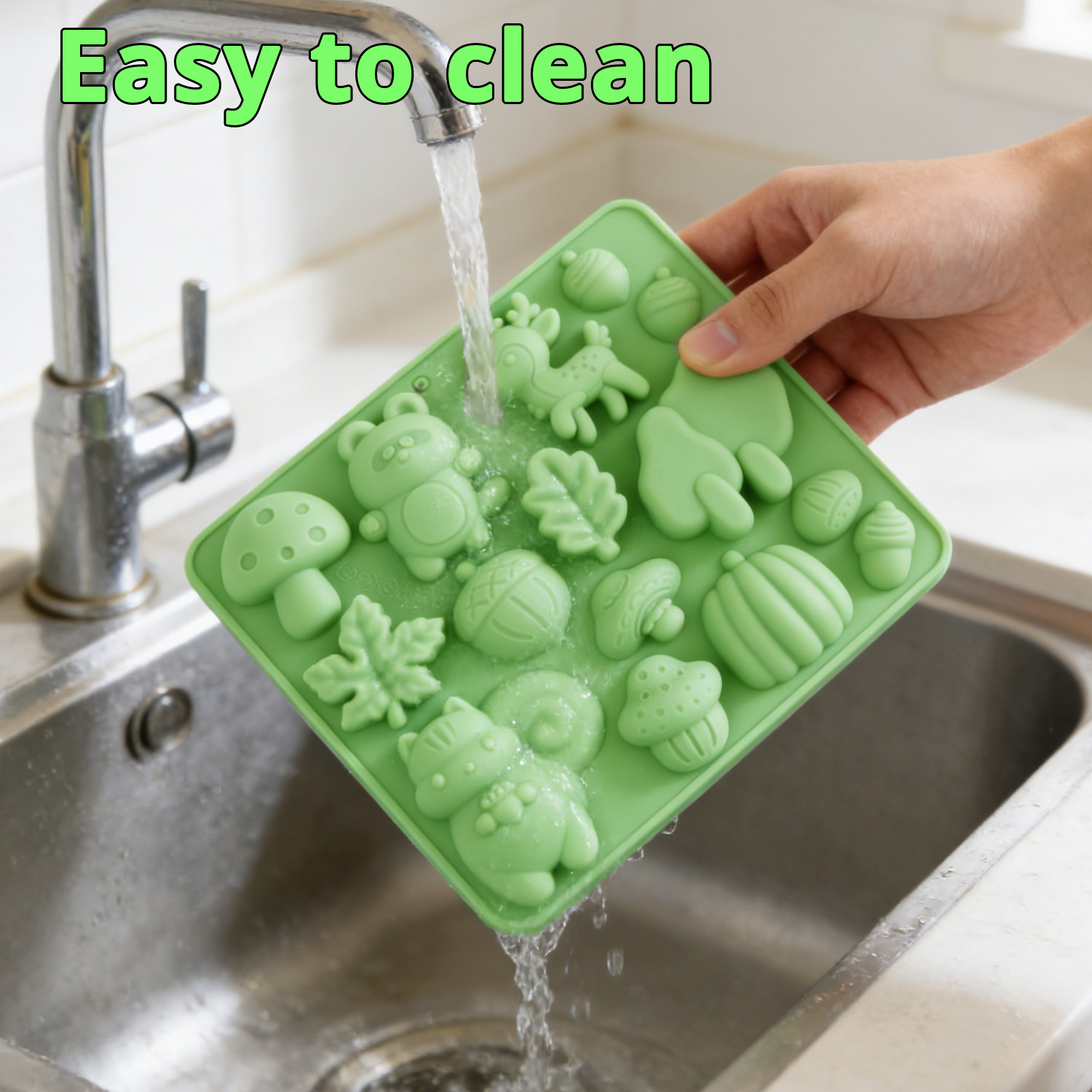 1 Silicone Cake Mold in the Sh - Resin Art Tool Kit ulasan dan harga