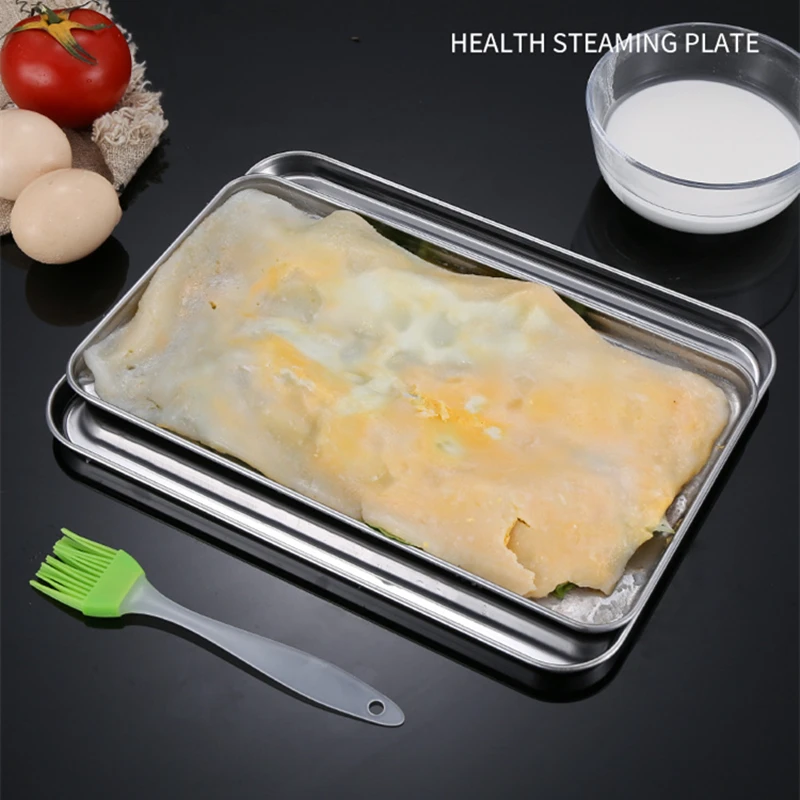 Stainless Steel Rectangle Food - Tray Mold Rectangle ulasan dan harga