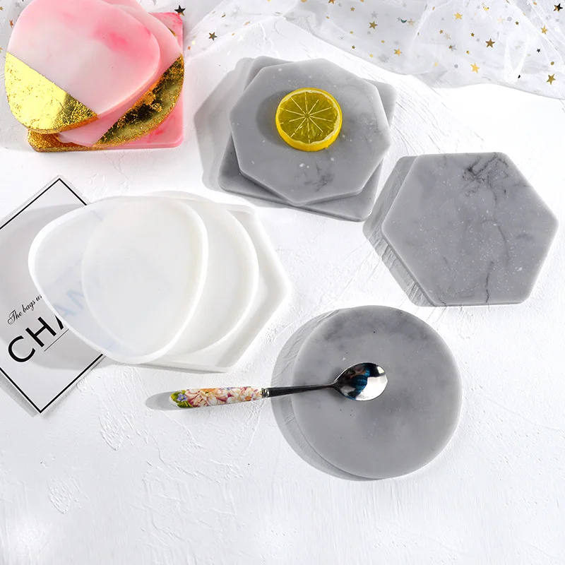 Multi-style Geometric Coaster  - Coaster Mold Square ulasan dan harga