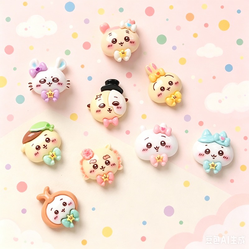 yiji Cartoon Diy Resin Accesso - Resin Art Phone Case ulasan dan harga