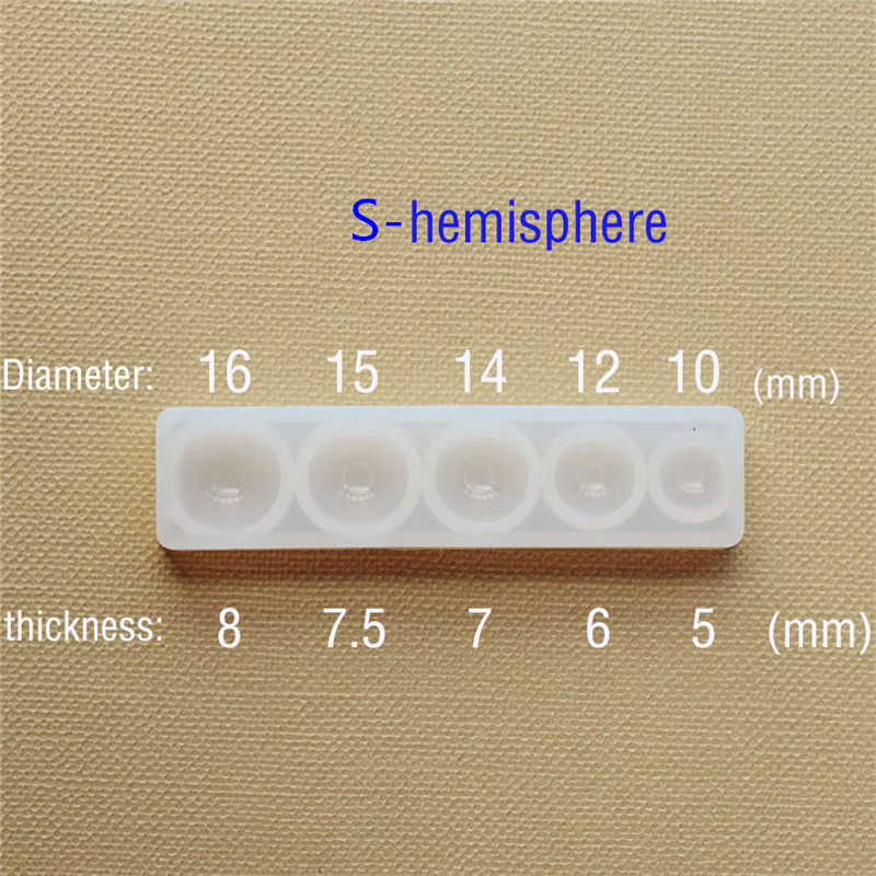 Silicone Mold half ball Oblate - Resin Art Tool Kit ulasan dan harga