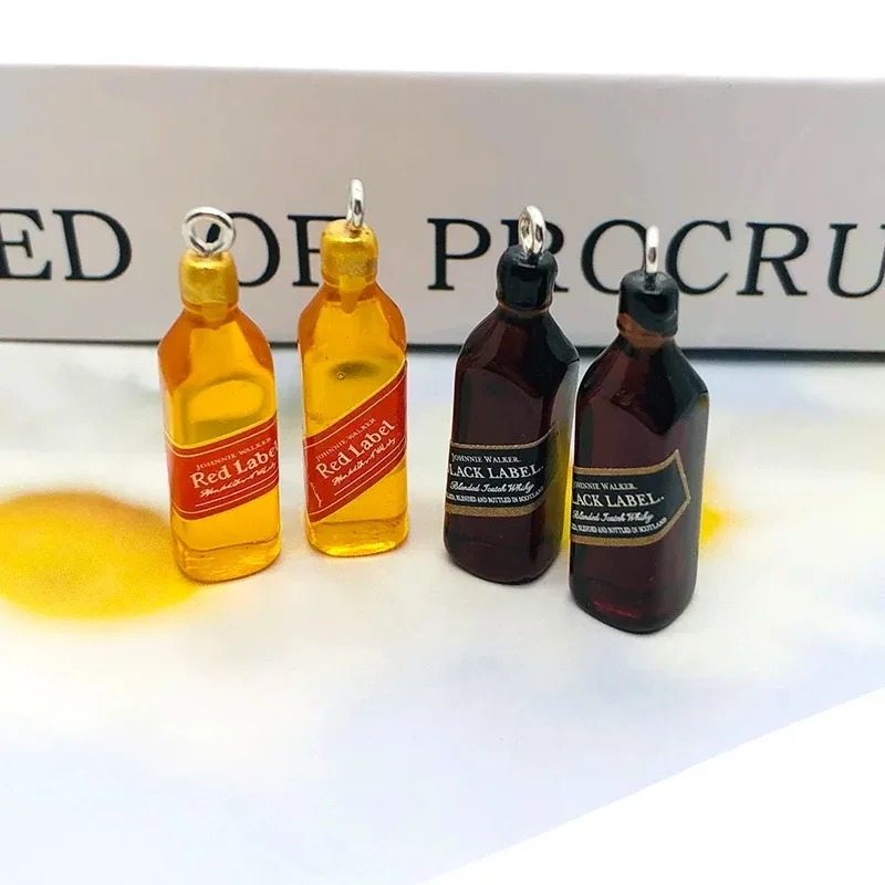 10Pcs Tiny Wine Bar Bottle Res - Resin Art Accessories ulasan dan harga