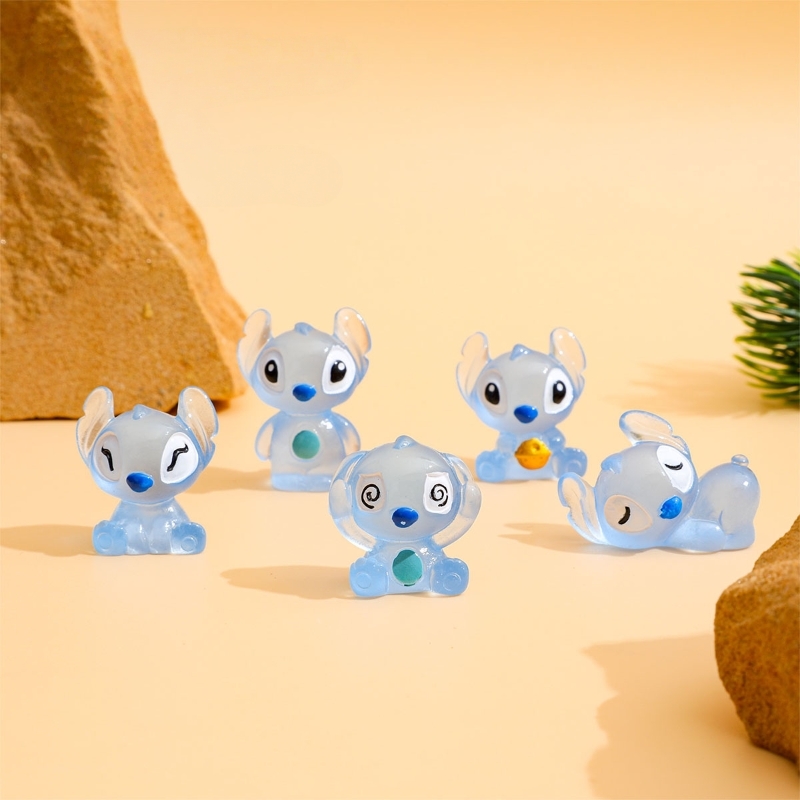 5PCS Lilo & Stitch Cute Cartoo - Resin Art Light ulasan dan harga