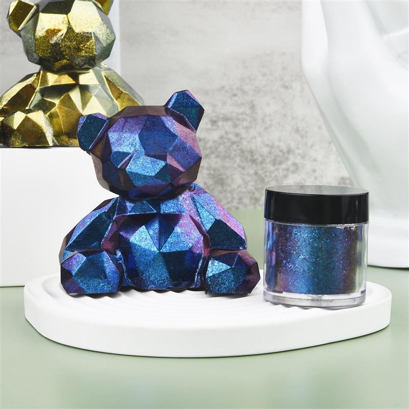 Mirror Chameleons Resin Pigmen - Glitter Powder Resin ulasan dan harga