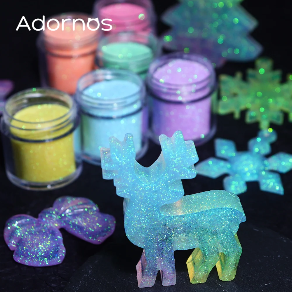 Iridescent Glitter Sugar Powde - Glitter Powder Resin ulasan dan harga