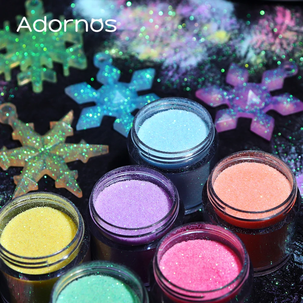 Iridescent Glitter Sugar Powde - Glitter Powder Resin ulasan dan harga